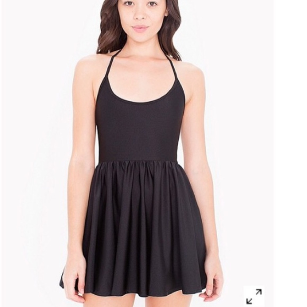 American apparel black dress